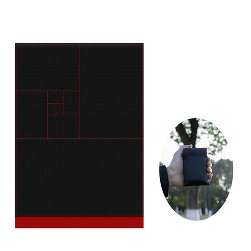 2 size Folding Outdoor Pocket Blanket Waterproof Beach Picnic Camping Mat Compact Garden Nylon Pocket Picnic Mat Lawn Beach Mat